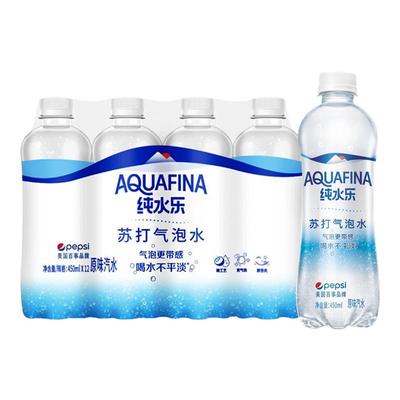 百事纯水乐苏打气泡水450ml*24瓶