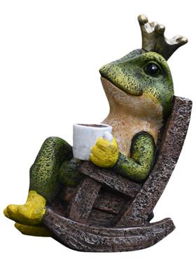 青蛙庭院装饰布置阳台花园摆件