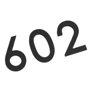 门牌数字号码牌家用立体墙贴公寓门头大门英文字母指示牌子免打孔标识贴纸出租屋卧室水晶字个性标志指示门贴