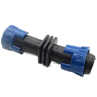 N45  微喷带直接 1寸1.5寸2寸直通 喷灌管接头喷水带滴灌拉环直接