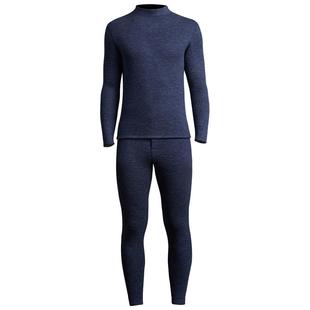 猫人羊羔绒保暖内衣男款加绒加厚东北零下40度秋衣秋裤男士套装冬