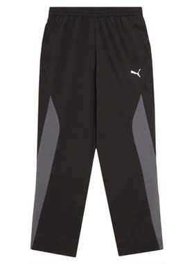 PUMA彪马男装梭织长裤2026春季新款休闲裤跑步运动裤 528934-01