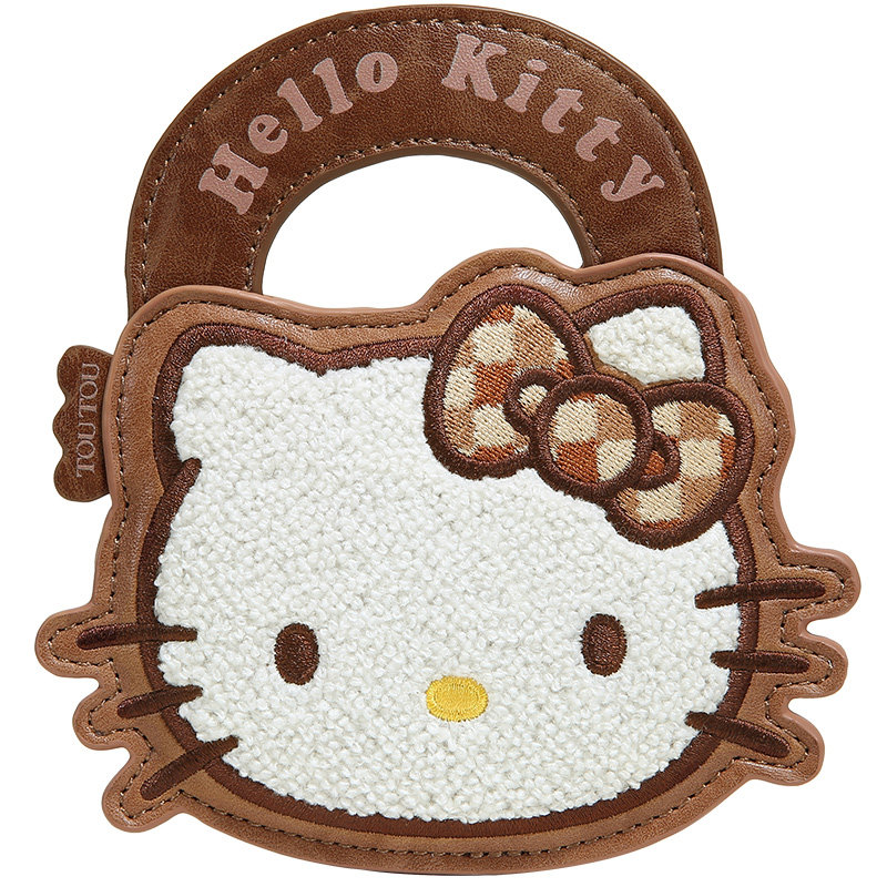 TOUTOUhellokitty三丽鸥联名正版周边凯蒂猫玩偶卡包钥匙扣挂件饰