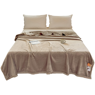 牛奶绒床单冬季加绒毛毯床垫软垫家用加厚褥子垫被法兰珊瑚绒毯子