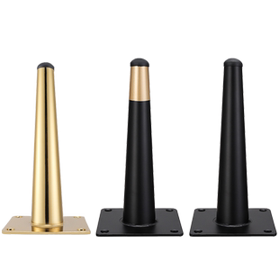 欧式浴室柜脚轻奢茶几沙发衣橱鞋柜增高腿金属家具电视承重支撑柱