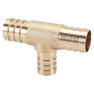 黄铜变径宝塔T型三通4 6 8转10变12 14 16 19mm异径t字软管格林头