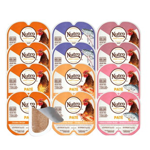 美士Nutro猫粮一分为二进口餐盒主食罐猫罐头75g*12盒鲜食