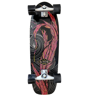美国Carver大神板「凤凰红羽毛」Knox Phoenix 陆地冲浪板 31英寸