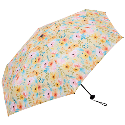 台湾UV100晴雨两用便携黑胶雨伞