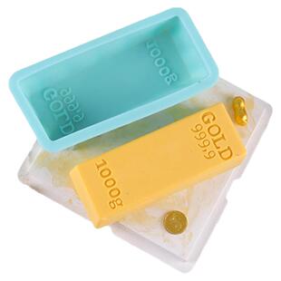 金砖蛋糕模具慕斯硅胶甜品网红小金条法式发字甜品烘焙定制巧克力