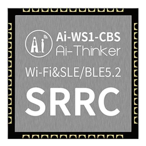 安信可WiFi6+蓝牙+星闪三合一模块Linux网卡Ai-WS1-CBS模组开发板