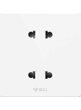 墙上86型公牛电源开关插座