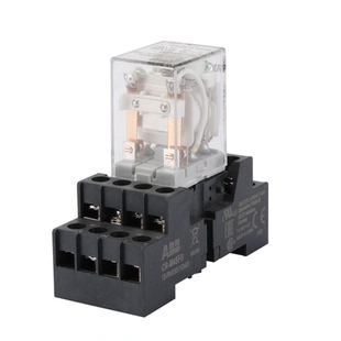 ABB中间小型继电器CR-MX230AC2L交流8脚CR-MX024DC4L直流14脚电磁