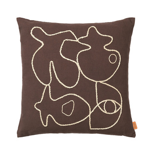 丹麦Ferm Living Figure客厅沙发抱枕北欧卧室床头靠背办公靠枕