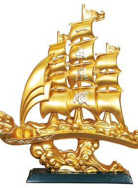 一帆风顺家居装饰品序强轻奢高档