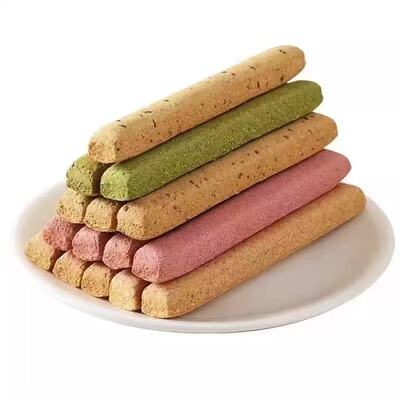 低脂小钢筋全麦棒代餐饼干饱腹耐嚼无糖精巨硬磨牙棒成人卡零食品