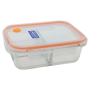 JALOCOOK嘉乐扣高硼硅玻璃保鲜盒长方形密封盒微波炉适用便当盒