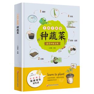 手把手教你种蔬菜 蔬菜种植宝典 蔬菜栽培种植技术大全书籍 75款品种蔬菜水果种植教程图解蔬菜种植技术 种菜栽培实用手册大全正版
