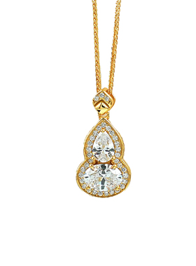 新中式葫芦925银简约小众吊坠