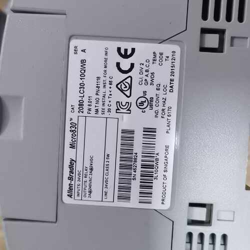 【询价】2080-LC30-10QWB适用