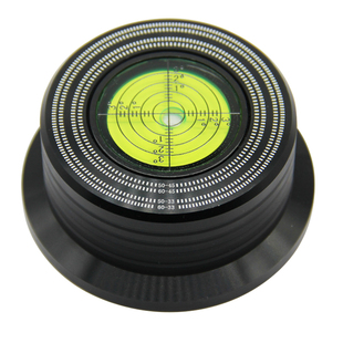 LP黑胶唱片压镇水平仪带测速功能唱片机专用7633 碟镇调平配件