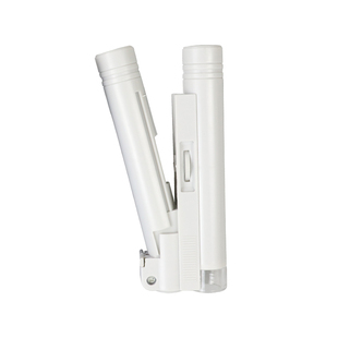 沪镜100倍带光源读数显微镜双筒放大镜带刻度印刷网点邮票钱币