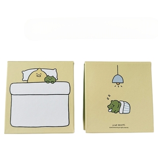 韩国secondmorning柠檬N次便利贴留言便签备忘手账素材记事纸ins