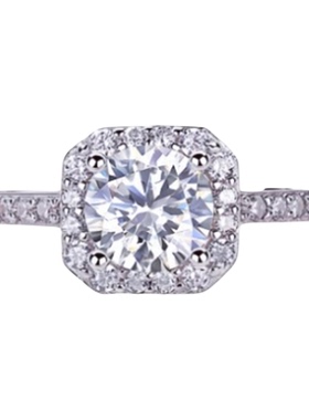 轻奢仿真超大活口可侣对戒