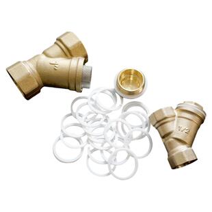 Y型过滤器垫圈 四氟垫片 铁氟龙垫片塑料垫片4分/6分/1寸耐腐蚀