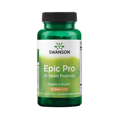 Swanson斯旺森25种活性益生菌30粒 清肠排宿便清肠垢通便膳食纤维