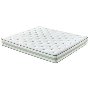 八益床垫泰国乳胶大豆蛋白纤维护脊独立弹簧静音双人床可定制厚垫