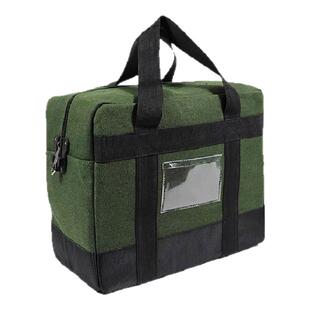 存钱袋大额现金收纳包收纳票据袋装钱专用袋银行专用钱袋子帆布包