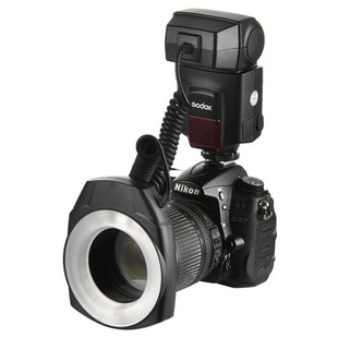 Godox 神牛ML150II二代微距环形闪光灯单反微单静物珠宝拍照环闪微距摄影口腔牙科热靴灯眼神摄影补光灯