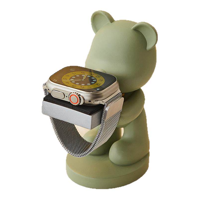 可爱桌面苹果appleiwatch10s9手表托架充电器创意充电座放置支架