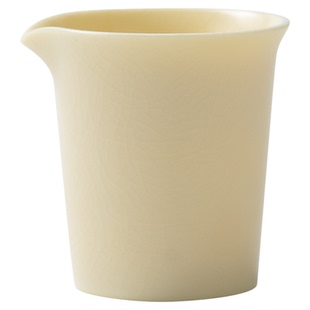 容山堂固德象牙白汝窑公道杯2025新款陶瓷茶具分茶器泡茶公杯茶海