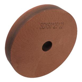 平行型BD泥巴红色抛光轮 150乘22偏硬高亮 异型机圆形玻璃磨边