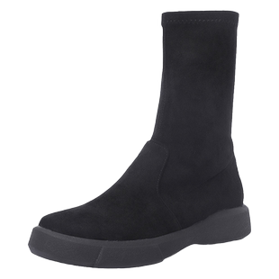 小码瘦瘦袜子靴短靴子女2025春秋单靴新款显瘦单靴马丁弹力袜筒靴