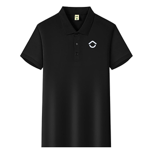 贝壳找房工作服定制logo翻领短袖德佑链房地产销售工衣订做印字