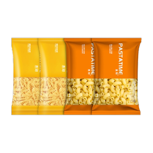PASTATIME/意刻意大利面500g*4通心粉意面螺旋意面儿童早餐面条