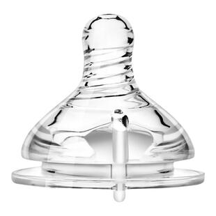 恩尼诺奶嘴宽口径婴儿奶瓶配件防母乳超软十字孔防呛胀气原装正品