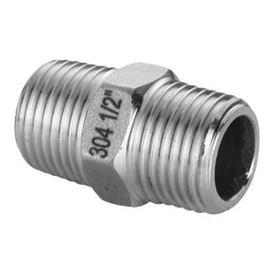 304不锈钢水管接头三通4分变径内外丝弯头转对丝内丝直接堵头配件