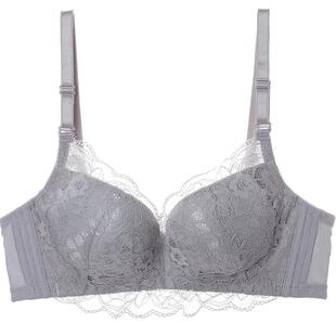 夏娃秘语蕾丝文胸女小胸聚拢平胸专用聚拢上托防下垂非海绵内衣