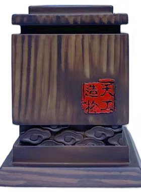 云台创意奇石底座托架
