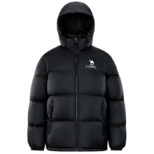 骆驼羽绒服男款2026年冬季户外加厚保暖鸭绒外套短款羽绒防寒服女