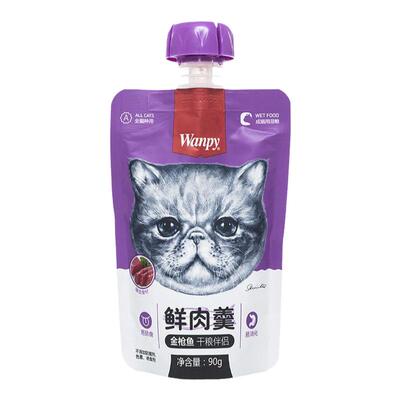 顽皮罐头鲜封包猫零食