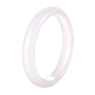 梦金园白月光玉髓手镯女款冰种叮当镯新中式国风镯子送女友礼物