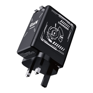 新款120w氮化镓自带伸缩线充电器PD快充适用苹果17华为安卓手机平板便携式旅行快充头美标二脚英规新加坡港版