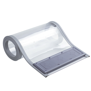 磁吸门帘冬季保暖防风自吸空调挡风店铺商用透明塑料软pvc隔断帘