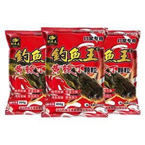 钓鱼王黄辣丁颗粒 江河湖库野钓黄辣丁黄骨颡汪刺鱼专用底窝饵料