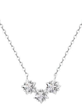 张万森下雪了！锁骨链